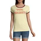 Arizona Gone Coconuts Graphic T-shirt- Juniors