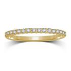 1/7 Ct. T.w. Diamond 10k Yellow Gold Band Ring