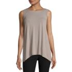 Worthington Sleeveless Scoop Neck T-shirt-womens