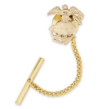 Us Marines Gold-plated Tie Tack