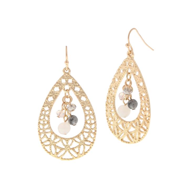 Mixit Multi Color Drop Earrings
