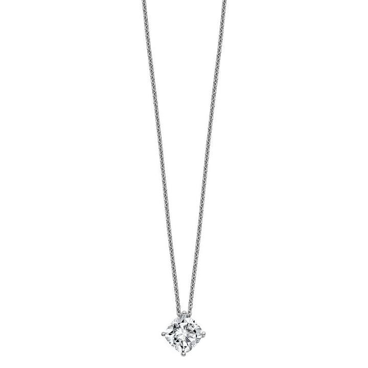 Womens 2-pack 1 1/2 Ct. T.w. White Moissanite 14k Pendant Necklace Set
