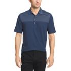 Van Heusen Short Sleeve Blocked Feeder Stripe Polo Shirt