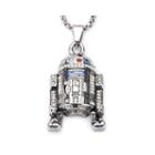 Star Wars Stainless Steel R2d2 Pendant Necklace