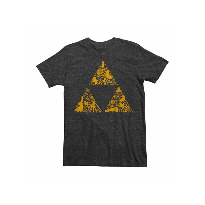 Nintendo Short-sleeve Zelda Triforce Elements Tee