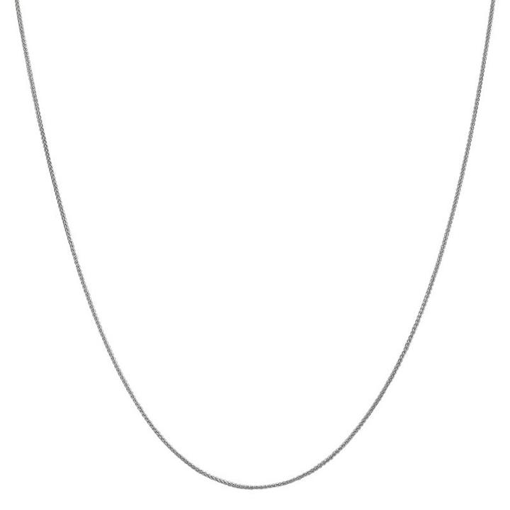 Solid Wheat 16 Inch Chain Necklace