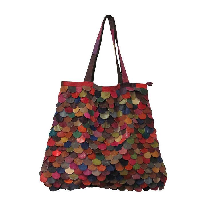 Multi-colored Kaleidoscope Tote