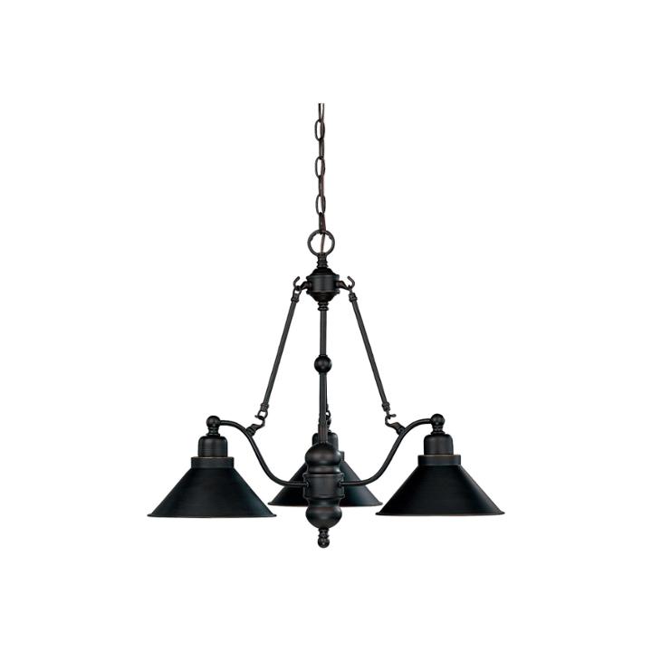 Filament Design 3-light Mission Dust Bronze Chandelier
