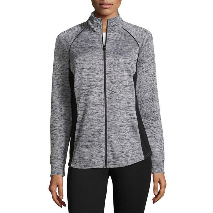 St. John's Bay Active Track Jacket-petite