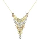 Sechic 14k Gold Hollow Link 17 Inch Chain Necklace