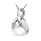 Cultured Freshwater Pearl & Diamond Accent 10k White Gold Pendant