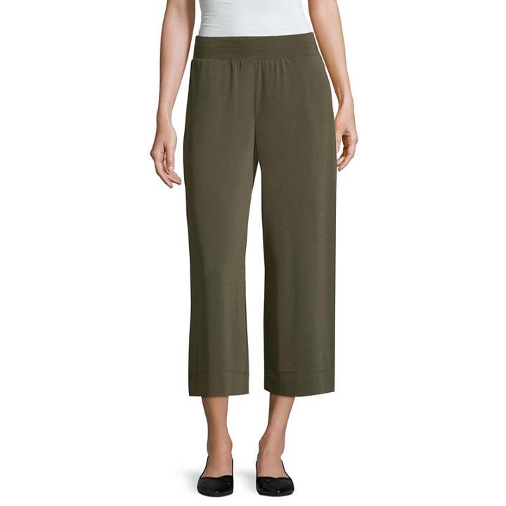 Liz Claiborne Pull On Capri Pant - Tall Inseam 21