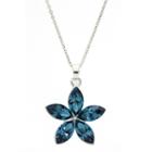 Sparkle Allure Blue Beaded Necklace