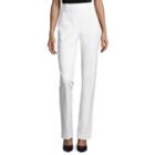 Liz Claiborne Classic Fit Double Cotton Audra Trousers