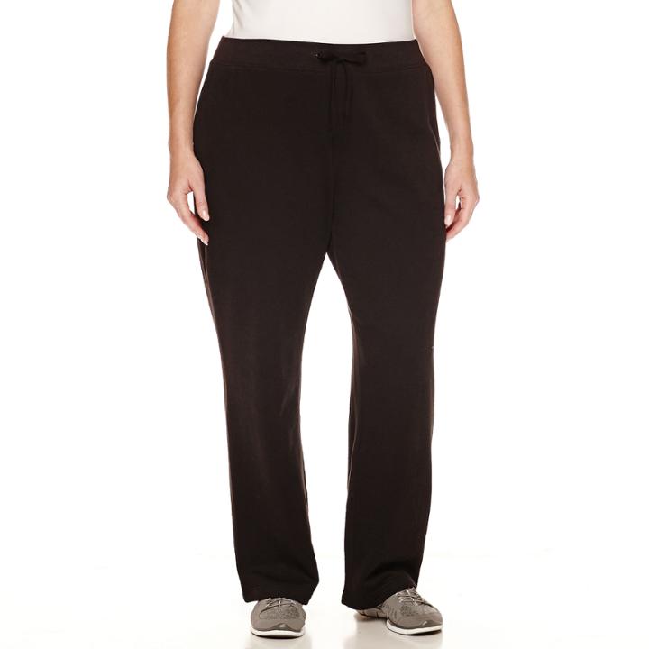 Made For Life Fleece Workout Pants - Plus