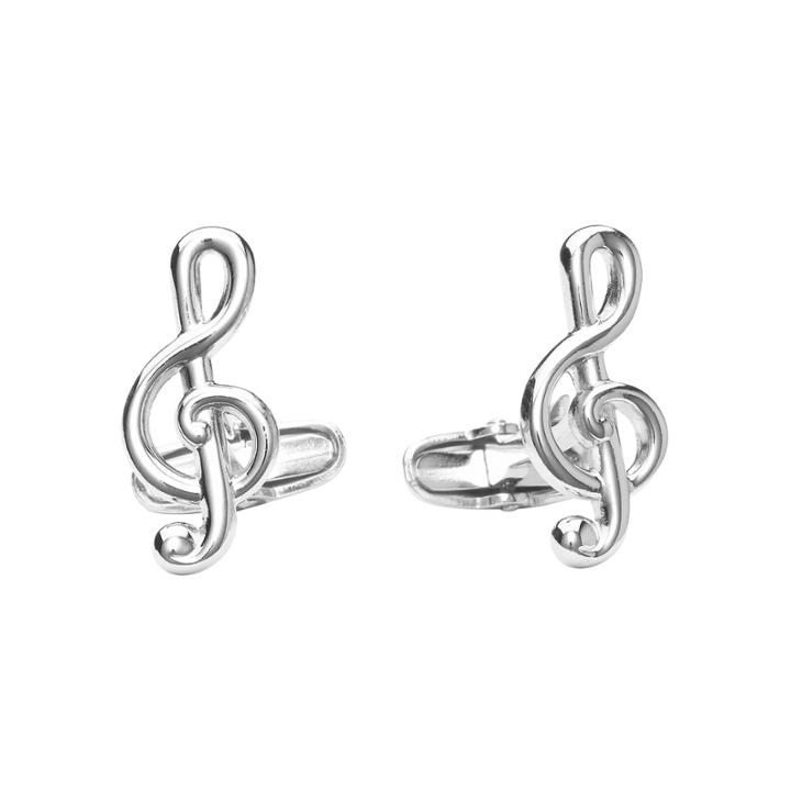 Treble Clef Cuff Links