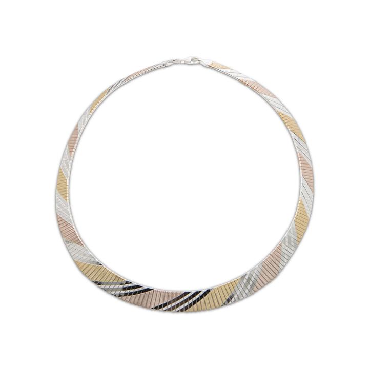 Tri-tone Flex Necklace