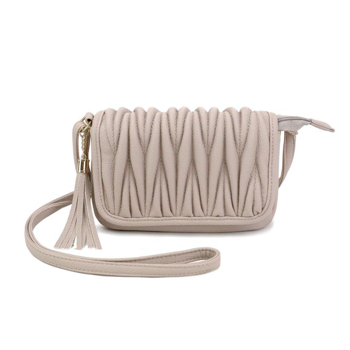 Olivia Miller Emery Pebbled Grain Quilted Crossbody Bag