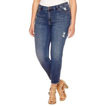 Lee Midrise Ankle Jeans- Plus