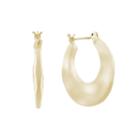 Gloria Vanderbilt Yellow Hoop Earrings