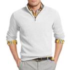Izod Quarter-zip Shaker Sweater