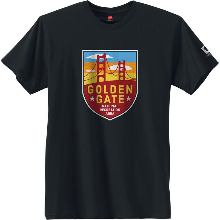 Hanes National Parks Golden Gate Graphic Tee