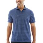 Van Heusen Short-sleeve Jacquard Polo