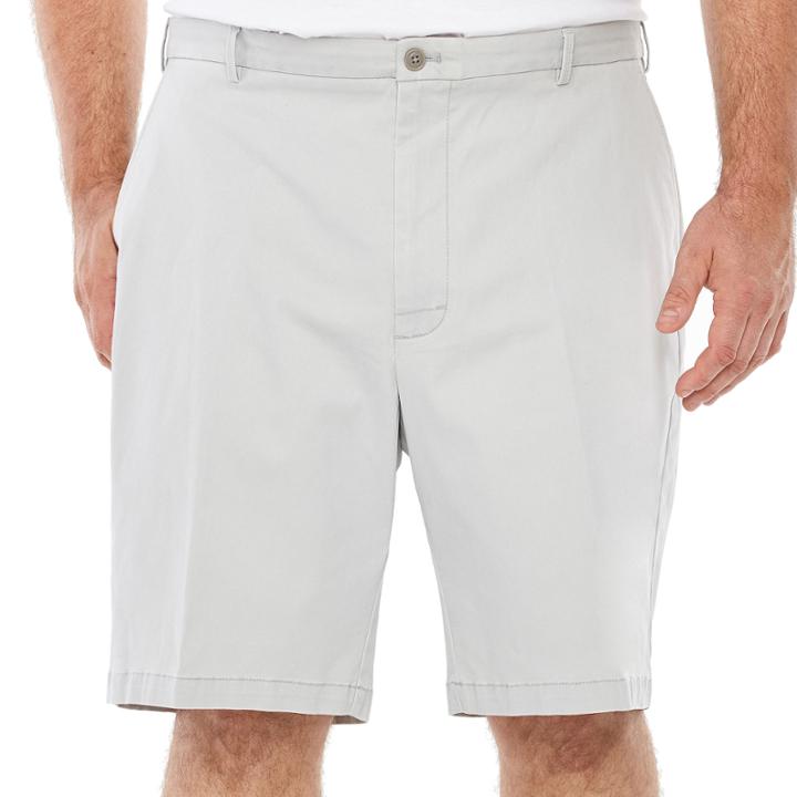 Izod Stretch Chino Shorts-big And Tall