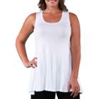 24/7 Comfort Apparel Sleeveless Knit Tank Top-plus