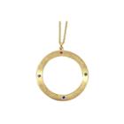 Personalized 14k Gold Over Silver Pendant Necklace