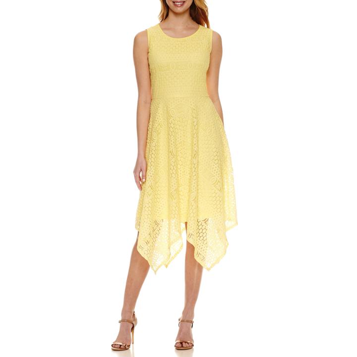 Ronni Nicole Sleeveless Lace Maxi Dress