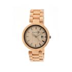 Earth Wood Stomates Khaki Bracelet Watch With Date Ethew2201