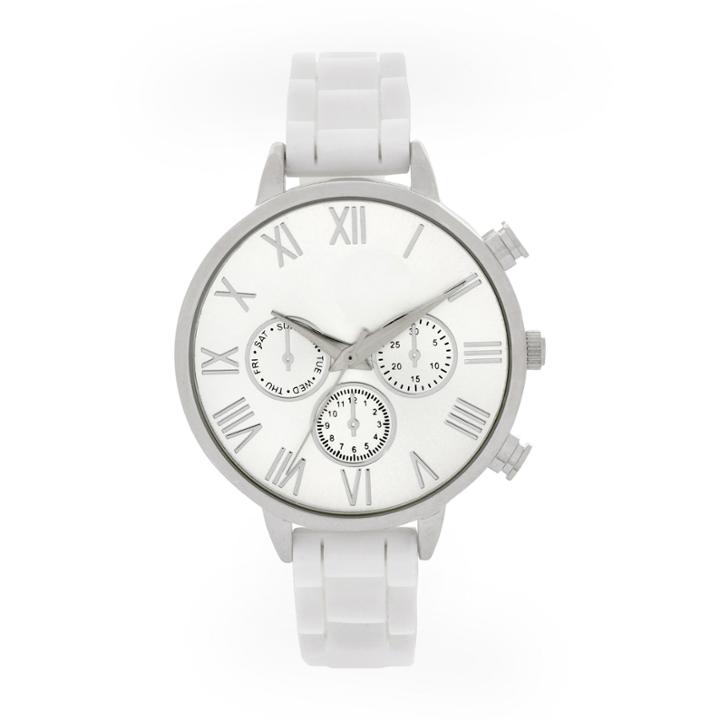 Mixit Womens Red Strap Watch-wac9147jc
