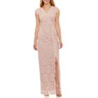 Tw Steel Short Sleeve Evening Gown-petites