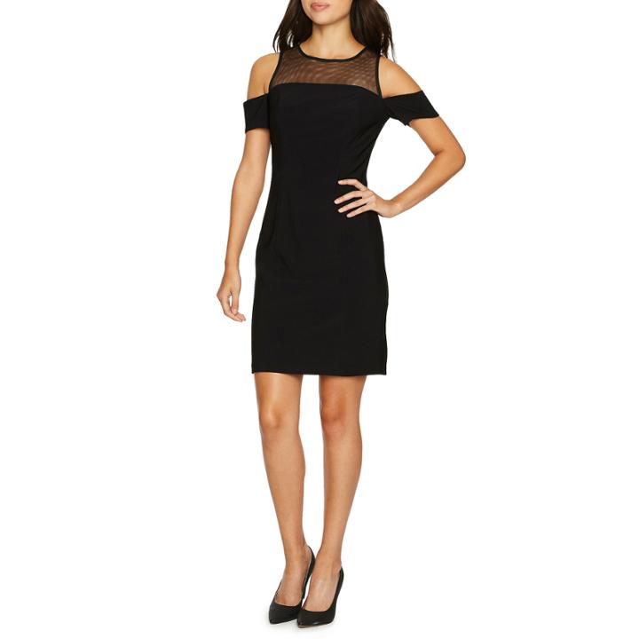 One By Eight Short Sleeve Sheath Dress