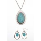 Mixit Sept Mixit Box Womens 2-pc. Blue Jewelry Set