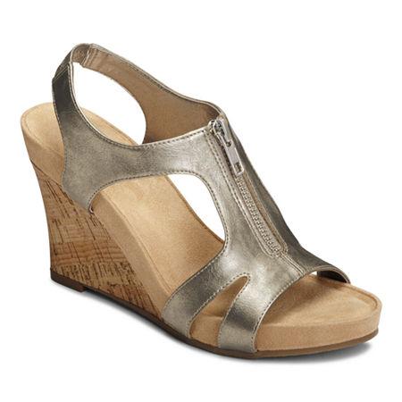 A2 By Aerosoles Dream Plush Wedge Sandals