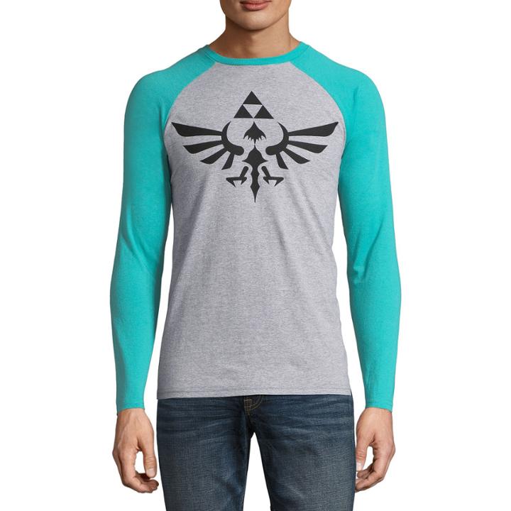 Zelda Logo Ls Raglan
