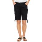 St. John's Bay Modern Fit Cargo Comfort Waistband Bermuda Shorts