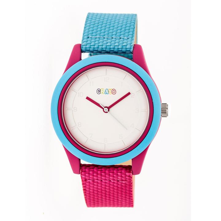 Crayo Pleasant Unisex Multicolor Strap Watch-cracr3905