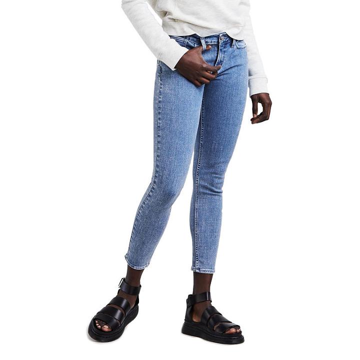 Levi's 535 Stretch Fabric Snap Super Skinny Jeans