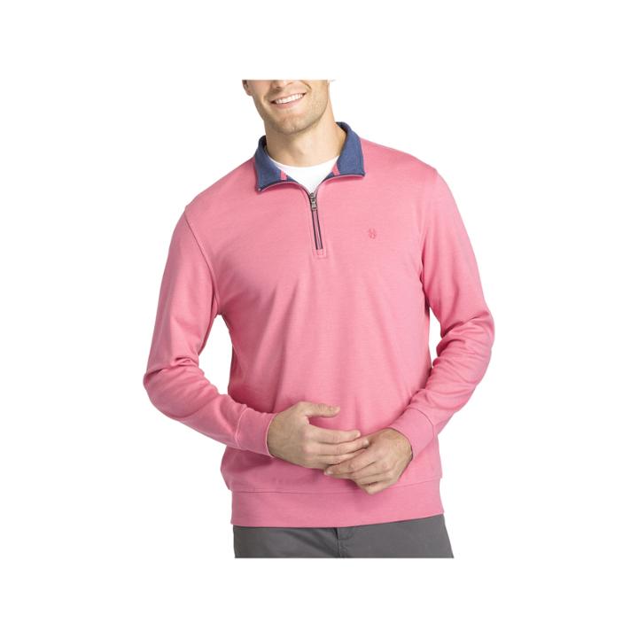 Izod Hampton Interlock Quarter-zip Pullover