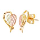 Black Hills Gold Black Hills Gold Landstroms 10k Gold Stud Earrings