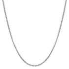 Hollow Box 18 Inch Chain Necklace
