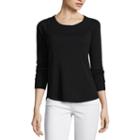Liz Claiborne Long Sleeve T-shirt-womens Talls