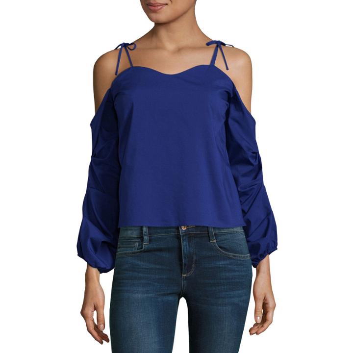 Belle Sky Sweetheart Neckline Top