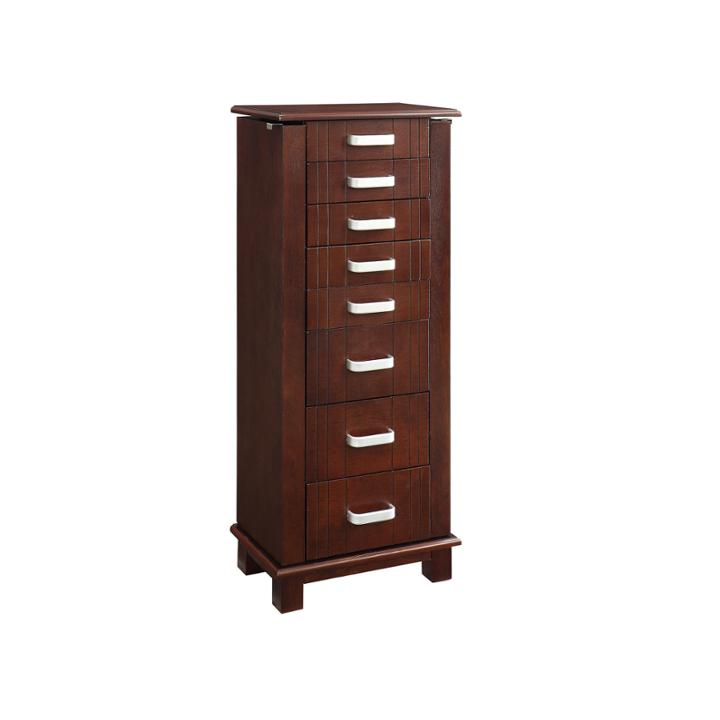 Mahogany Jewelry Armoire