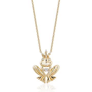 Enchanted Disney Fine Jewelry Womens Diamond Accent Sterling Silver Pendant Necklace