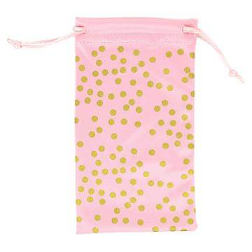 City Streets Microfiber Dots Glasses Case
