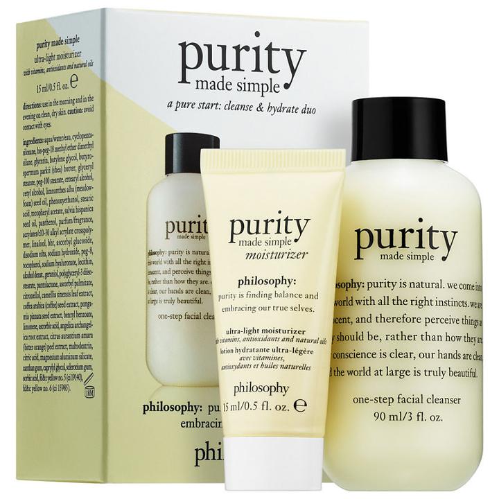 Philosophy A Pure Start: Cleanse & Hydrate Duo